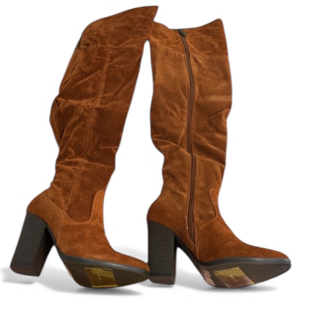 BAMBOO Just in case Faux Suede boot (chestnut) size 5.5 NWT from NanaMacs